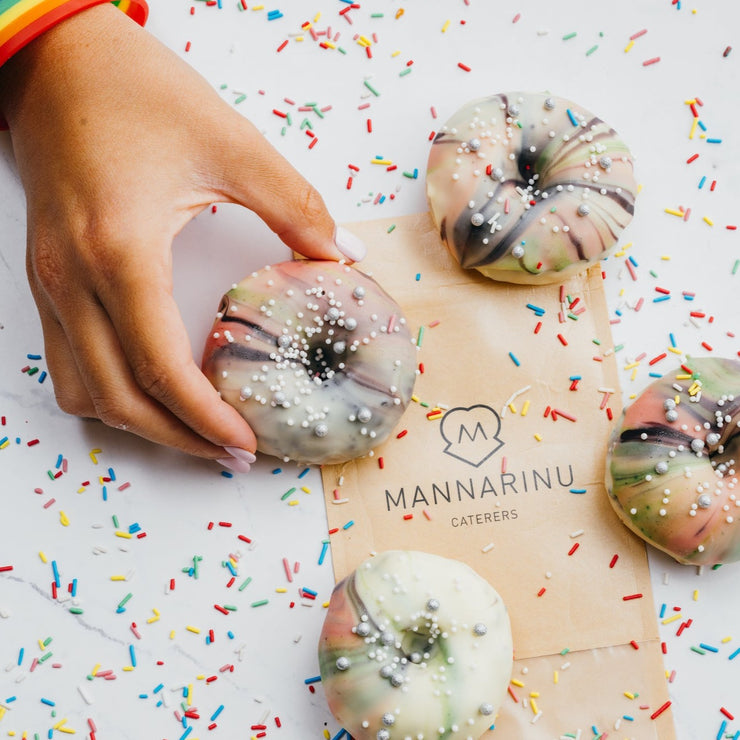 Pride Rainbow Doughnuts (Box Of 6)