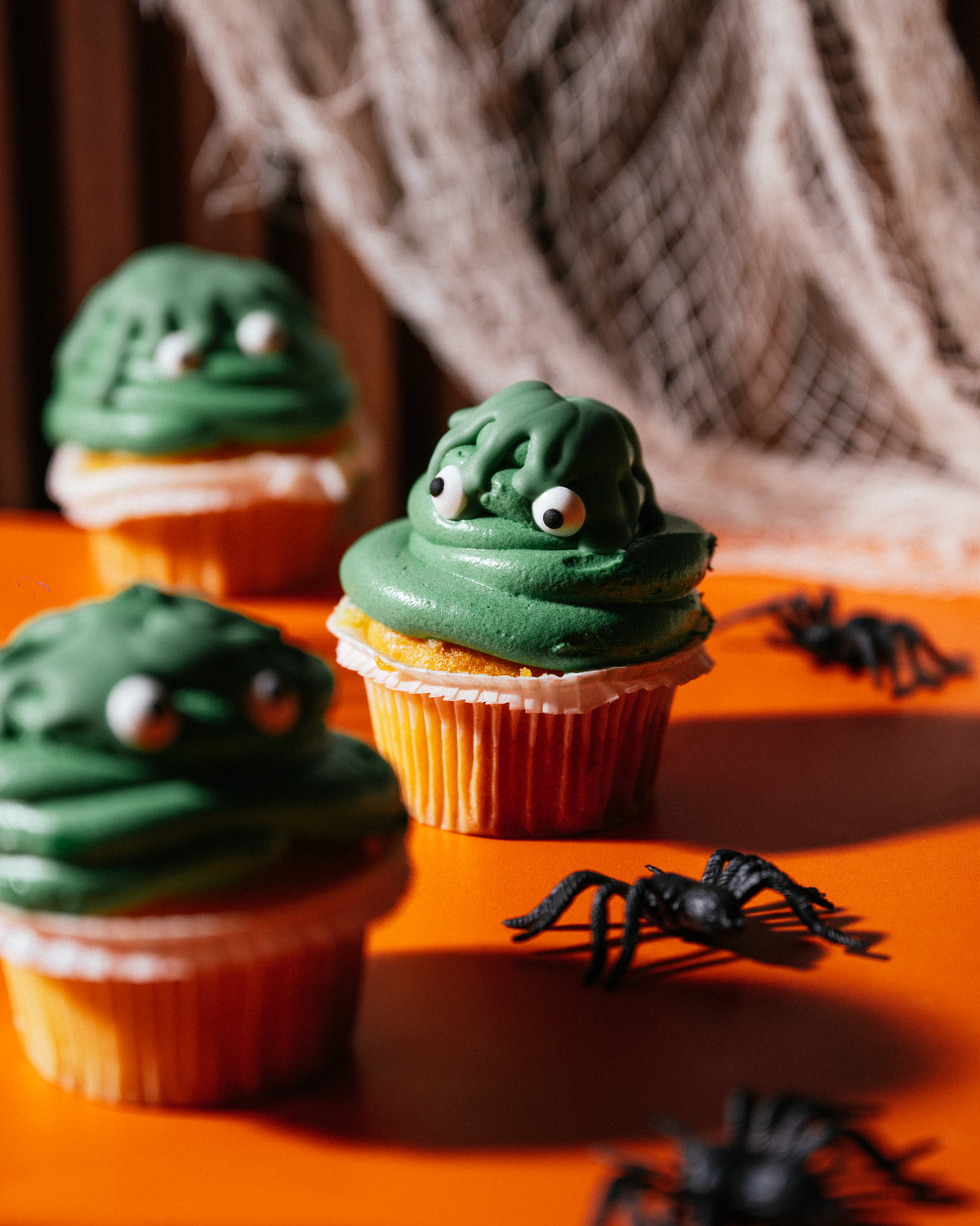 Monster Slime Cupcakes 6Pcs