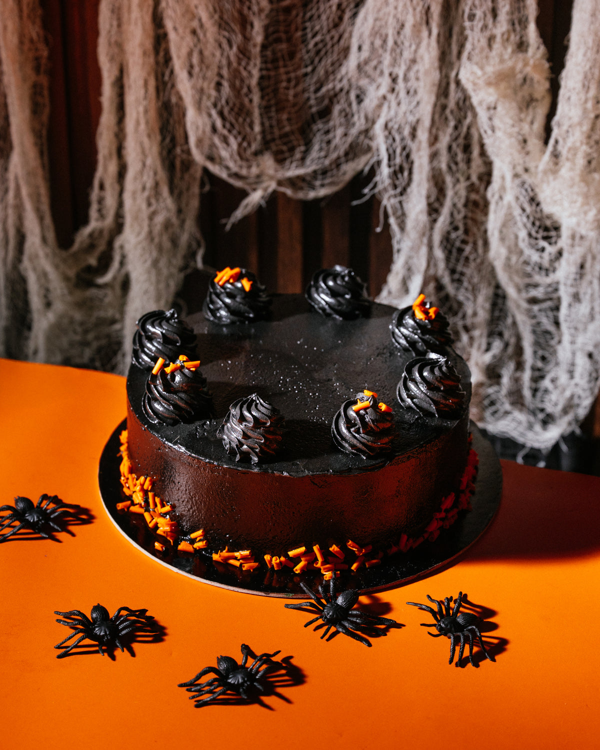 Witchcraft Obsidian Cake