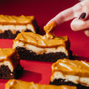 Salted Caramel Cheesecake Brownie