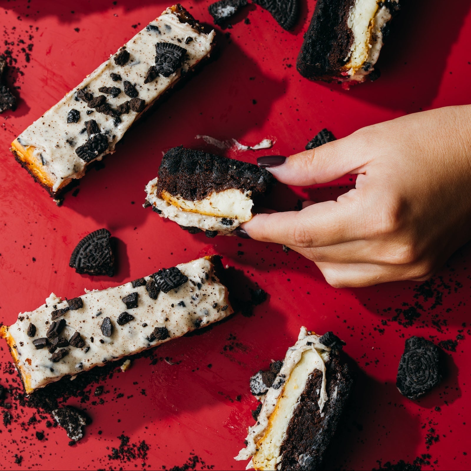 Cookies & Cream Cheesecake Brownie