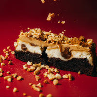 Brownie Cheese Cake Biscoff