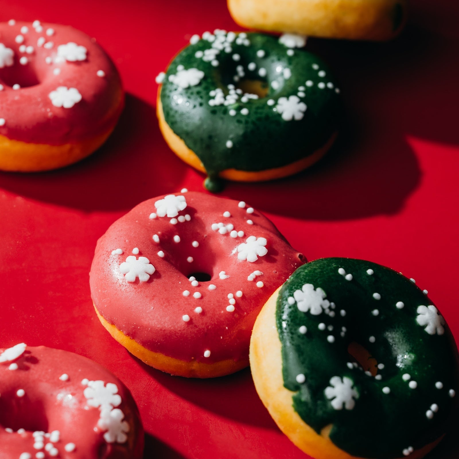 Christmas Mini Doughnuts