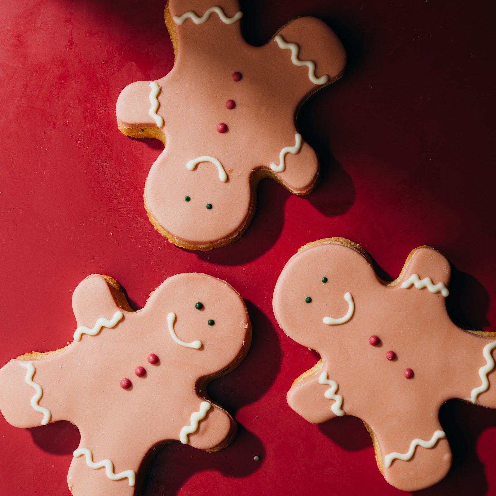Iced Gingerbread Man Cookies