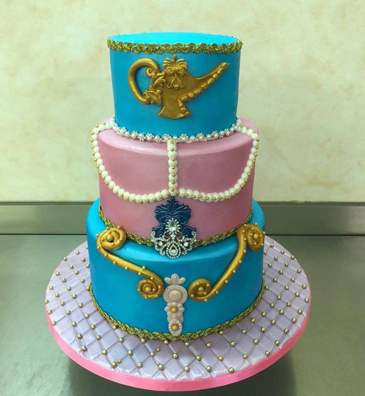 Shimmer and Shine Themed Cake