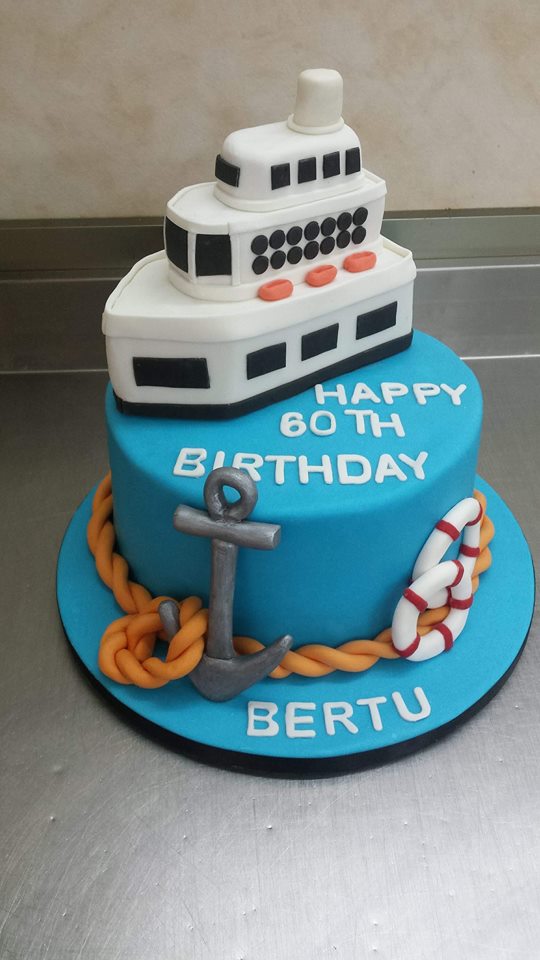 Sailing Themed Cake