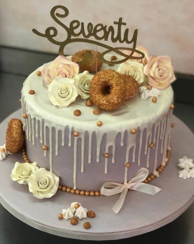 Elegant Birthday Cake