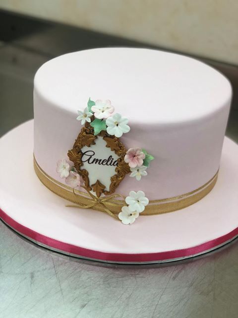 Elegant Birthday Cake