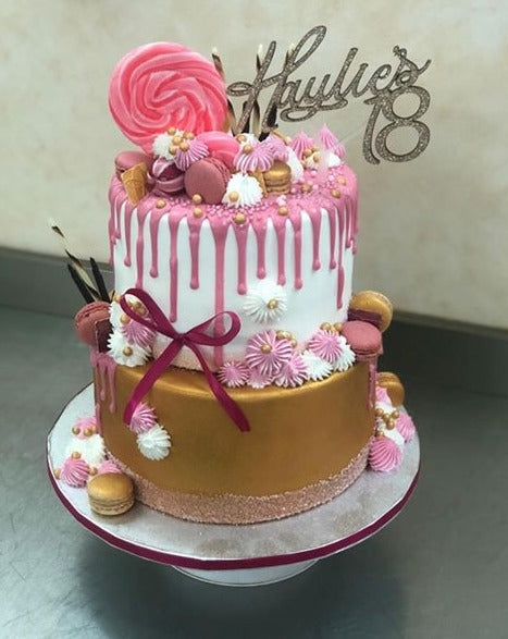 Birthday Drip Cake