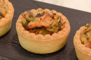 Mini tarts with apple and camembert,mushroom and curry chicken - Mannarinu - 1
