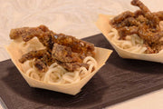 Oriental crispy beef topped with sesame seeds - Mannarinu - 3