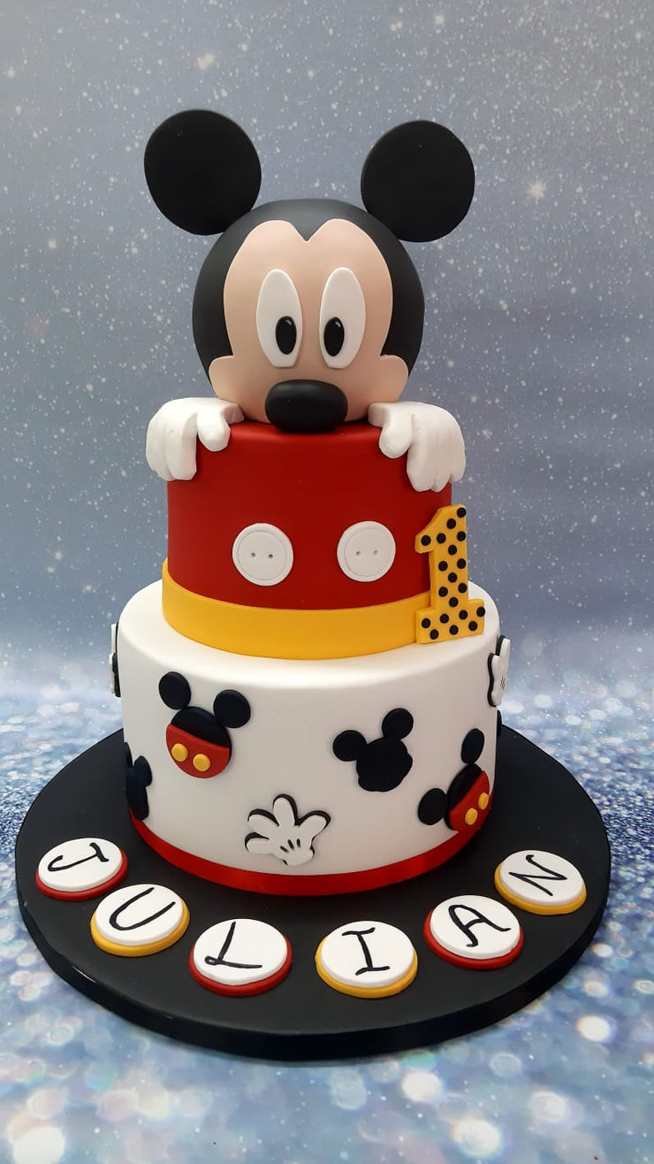 Mickey Mouse Birthday Cake - Rolands Swiss Bake