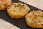 Mozzarella and bacon bruschetta - Mannarinu - 2