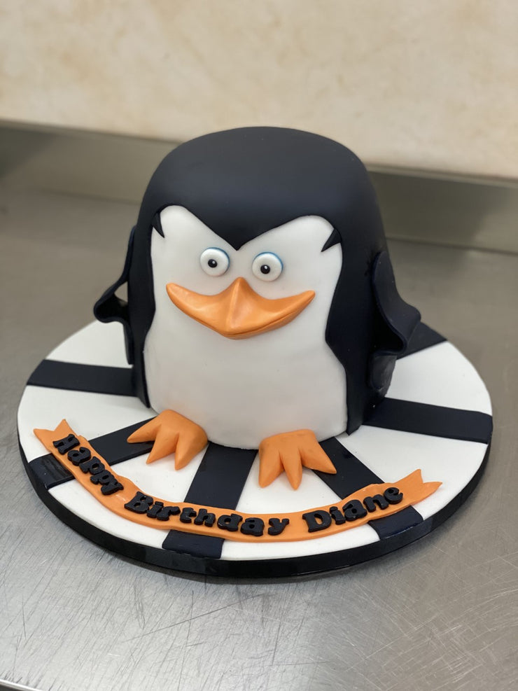 Penguin Themed Cake