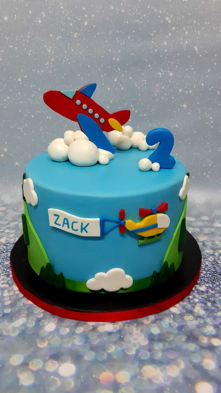 RAF Plane Birthday Cake – celticcakes.com